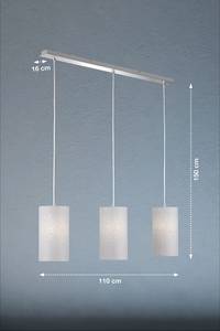Hanglamp Thor 3 lichtbronnen ijzer - Grijs