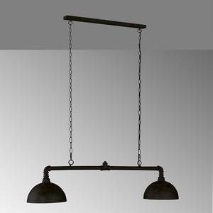 Hanglamp Leitung 2 lichtbronnen ijzer