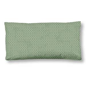 Kissenbezug Mateo Baumwolle/Satin - 40 x 80 cm - Grün