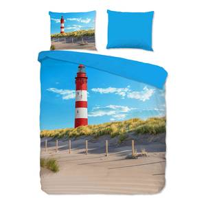 Microvezel beddengoed Beach microvezel - meerdere kleuren / blauw - 200x200cm + 2 kussen 70x60cm