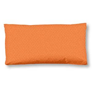 Kissenbezug Ziva Baumwolle/Satin - 40 x 80 cm - Orange