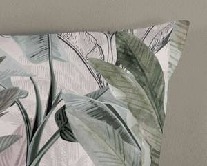 Parure de lit en coton renforcé Irene Coton - Gris - 200 x 200 cm + 2 oreillers 70 x 60 cm