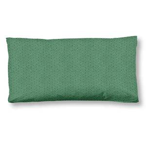 Kissenbezug Abhita Baumwolle/Satin - 40 x 80 cm - Grün