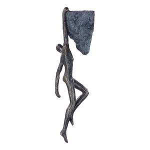 Sculptuur Hangen kunsthars - bruin