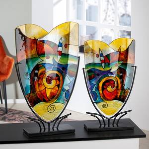 Vase Verona Farbglas - Mehrfarbig - 35 x 58 cm