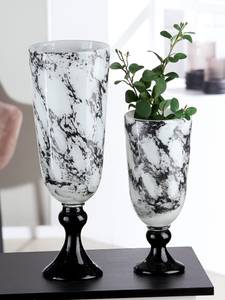 Vase Trophy Verre coloré - Blanc - Hauteur : 31 cm