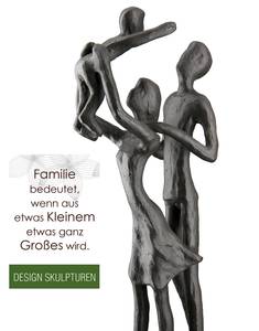 Sculptuur Familie Geluk ijzer - bruin