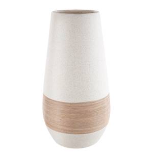 Vase renflé Olbia Céramique - Marron / Crème