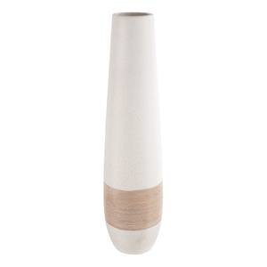 Vase haut Olbia Céramique - Marron / Crème - Hauteur : 56 cm