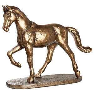 Skulptur Pferd Kunstharz - Bronze