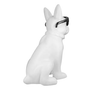 Figurine Carlin Cool Dog Résine synthétique - Blanc