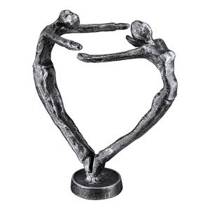 Sculptuur In Love gelakt ijzer