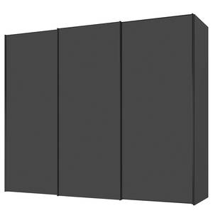 Schwebetürenschrank Sinfonie Plus Typ A Graphit - 280 x 222 cm - Basic - Grau