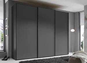 Armoire à portes coulissantes Sinfonie A Graphite - 298 x 240 cm - Premium - Gris