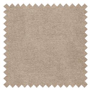 Canapé d’angle Kleta avec méridienne Microfibre Savi: Taupe - Méridienne courte à gauche (vue de face)