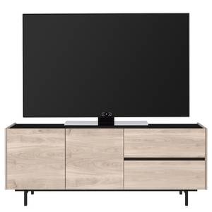 Tv-meubel Cantoria 162 cm Castello eikenhouten look/zwart