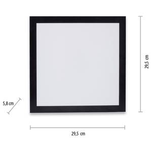 LED-Deckenleuchte Flat quadratisch Polycarbonat / Aluminium - 1-flammig