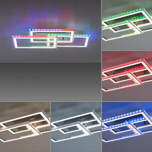 LED-Deckenleuchte Felix60 Typ C Polycarbonat / Aluminium - 2-flammig