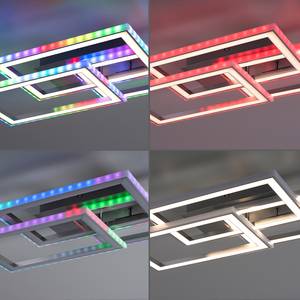 LED-Deckenleuchte Felix60 Typ C Polycarbonat / Aluminium - 2-flammig