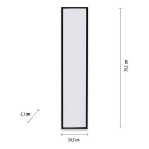 LED-Deckenleuchte Flat rechteckig Polycarbonat / Aluminium - 1-flammig