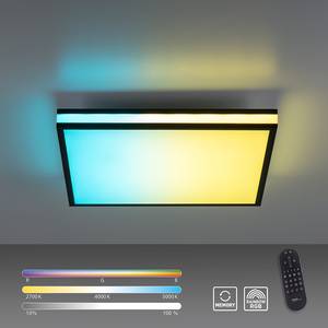 LED-Deckenleuchte Mario quadratisch Polycarbonat / Eisen - 1-flammig