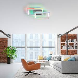 LED-Deckenleuchte Felix60 Typ A Polycarbonat / Aluminium - 2-flammig