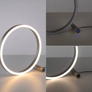 LED-tafellamp Ritus kunststof/aluminium - 1 lichtbron - Zilver
