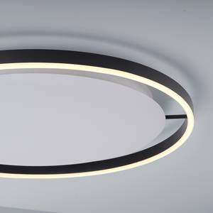 LED-plafondlamp Ritus type B kunststof/aluminium - 1 lichtbron - Zwart