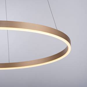 LED-Hanglamp Ritus type B kunststof/aluminium - 1 lichtbron - Messing