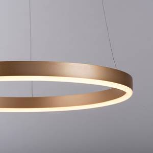 LED-Hanglamp Ritus type A kunststof/aluminium - 1 lichtbron - Messing
