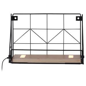 LED-wandlamp Board polycarbonaat/ijzer - 1 lichtbron - Breedte: 31 cm