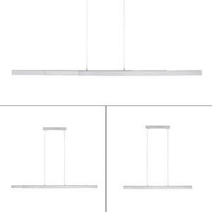 LED-Hanglamp Luzi kunststof/aluminium - 3 lichtbronnen - Wit