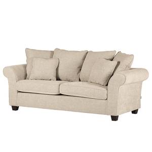 3-Sitzer Sofa Badica Dunkelbraun