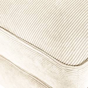 Polsterhocker Tocon Cordstoff Caron: Creme