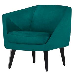 Fauteuil Bonju Platweefsel Fotini: Turquoise