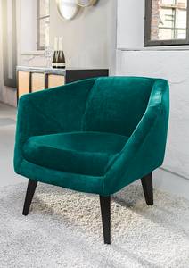 Fauteuil Bonju Platweefsel Fotini: Turquoise