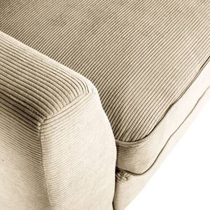 Ecksofa Tocon Cord - Cordstoff Caron: Creme