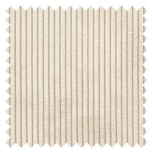 Ecksofa Tocon Cord - Cordstoff Caron: Creme