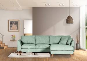 Ecksofa Tocon Cord - Cordstoff Caron: Mint