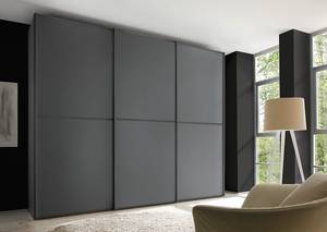 Armoire à portes coulissantes Sinfonie Graphite - 280 x 222 cm - Premium - Gris