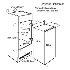 Küchenzeile High-Line Touch Variante D Schwarz / Eiche Sierra Dekor - Breite: 330 cm - Ausrichtung links - Mit Elektrogeräten