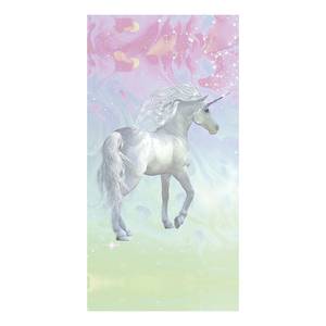Douchehanddoek Unicorn polyfluweel - 75 x 150 cm