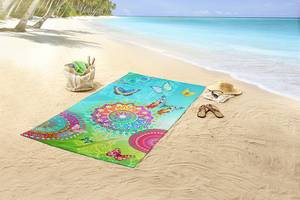 Serviette de plage Mystic Velours de coton - 100 x 180 cm