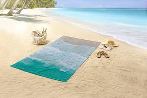 Serviette de plage Holiday Velours de polyester - 100 x 180 cm