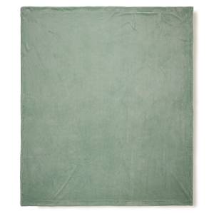 Plaid Hip Uni Velours de polyester - 130 x 160 cm