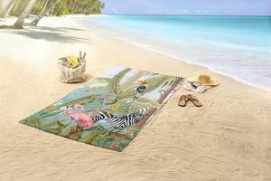 Douchehanddoek Jungleparty polyfluweel - 75 x 150 cm