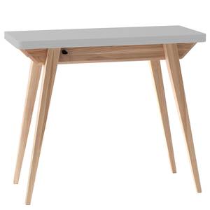 Wandtafel Envelope massief essenhout/MDF - lichtgrijs - Heldergrijs