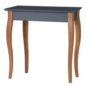 Tavolo consolle Lillo Legno massello di faggio / MDF - Antracite - Color antracite - Larghezza: 65 cm