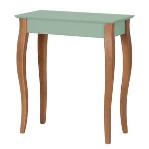 Tavolo consolle Lillo Legno massello di faggio / MDF - Verde chiaro - HellVerde - Larghezza: 65 cm