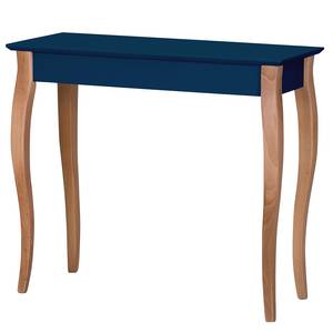 Tavolo consolle Lillo Legno massello di faggio / MDF - Petrolio - Petrolio - Larghezza: 85 cm